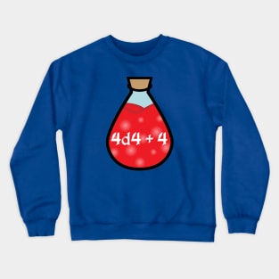 DIY Single Greater Health Potions for Tabletop Board Games Sticker Crewneck Sweatshirt